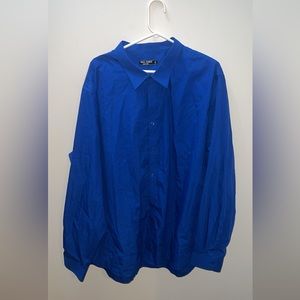 Paul jones 4XL dress shirt - blue